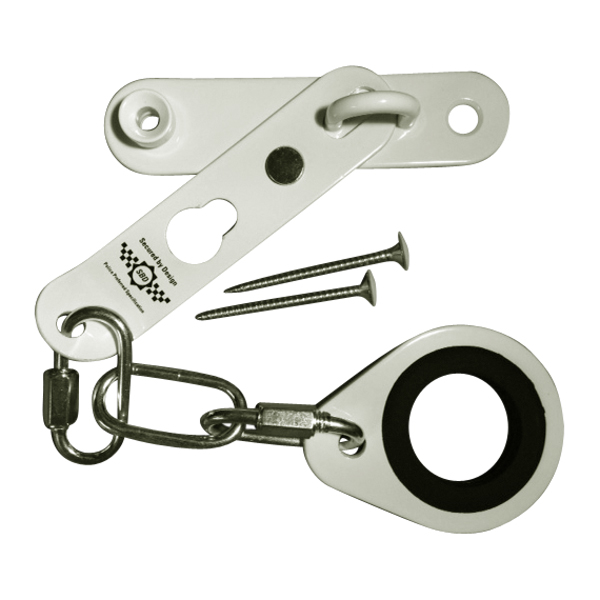 Secure Ring Door Restrictor Police approved door chain www