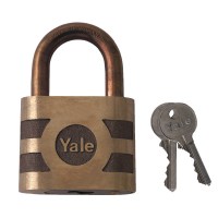 Yale 870 Series 5 Pin Cylinder Padlock 66mm Open Shackle
