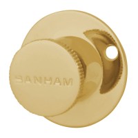 Banham R102 Turn Knob Polished Brass