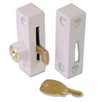 ERA 902-12 Flush Pivot Lock White