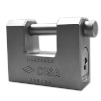CISA 28550-85 5 Pin Straight Shackle Padlock 84mm 14mm Shackle