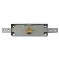 Asec Central Roller Shutter Door Lock with Brass Cylinder