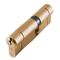 Asec BS Kitemarked Snap Resistant Euro Double Cylinder 40/55 95mm Brass