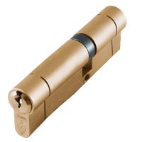 Asec BS Kitemarked Snap Resistant Euro Double Cylinder 40/60 100mm Brass