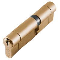Asec BS Kitemarked Snap Resistant Euro Double Cylinder 45/60 105mm Brass