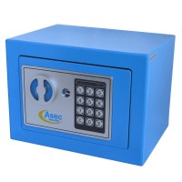 Asec Mini Compact Digital Small Safe with Key Override