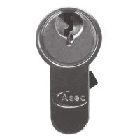 Asec 6 Pin Euro Cylinder Master Keyed 85mm 40/45 Nickel Plated