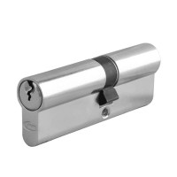 Asec 6 Pin Euro Cylinder Master Keyed 80mm 35/45 Nickel Plated