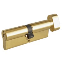 Asec 6 Pin Euro Key and Turn Cylinder Master Keyed 80mm 40/40 Brass