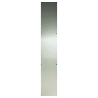 Asec Stainless Steel Door Kick Plate 200 x 760mm Silver