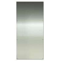 Asec Stainless Steel Door Kick Plate 400 x 835mm Silver