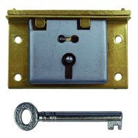 Asec 20 - 1 Lever Box Lock 50mm