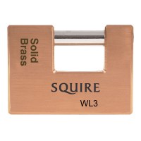 Squire WL3 5 Pin Straight Shackle Padlock 90mm