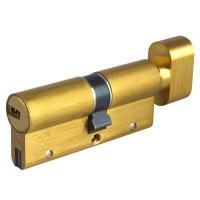 CISA Astral S BS Anti Bump / Snap Key-Turn Euro Cylinders 80mm 45/35 Brass