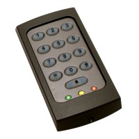 Paxton 371-210 Plastic Keypad for Compact - Black