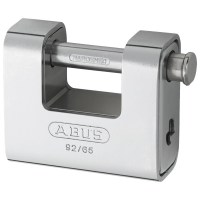 ABUS 92/65 Straight Shackle Steel Clad Padlock 67mm