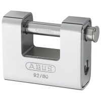 ABUS 92/80 Straight Shackle Steel Clad Padlock 78mm
