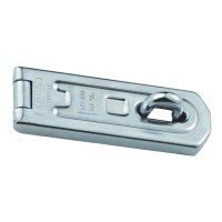 ABUS 100/60 Single Link Hasp and Staple Silver with screws 60mm