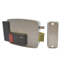 CISA 11610 Electric Rim Lock for Internal Wooden Doors Right Hand Out