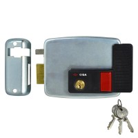 CISA 11931 Electric Rim Lock External Metal Door / Gate Left Hand In