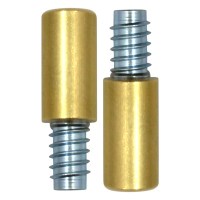 Bramah Rola R1/04 Sash Stop Brass 2 Stops and 2 Inserts