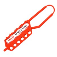 Asec Lockout Tagout Safety Hasp Non Conductive 6 Holes