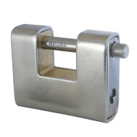 Asec AS 770 Straight Shackle Padlock Stainless Steel 90mm