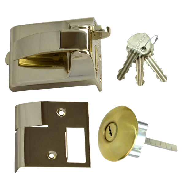 Ingersoll SC73 Cylinder Deadbolt Polished Brass