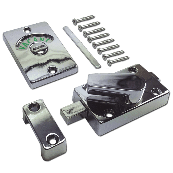 Asec Bathroom Indicator Bolt Chrome Plated