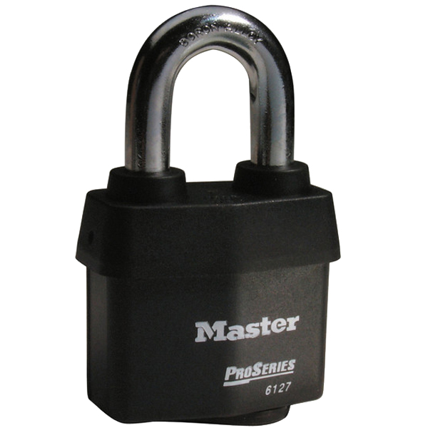 Master Lock 6121 and 6127 Series 6 Pin Cylinder Padlock www