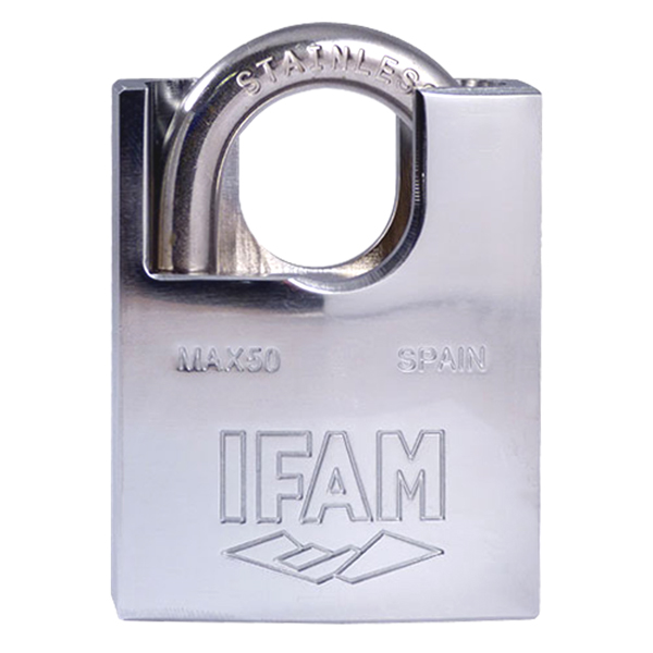 IFAM Inox Marine Padlock 50mm Closed Shackle