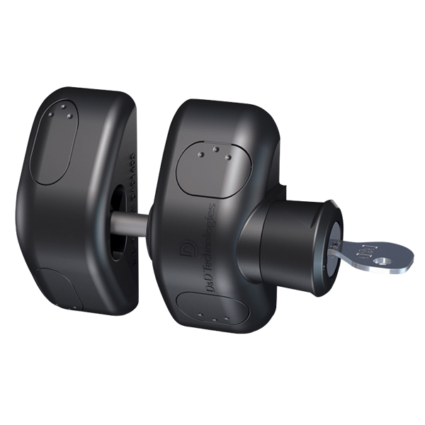 D&D MagnaLatch Lockable Side Pull Gate Latch - MLSPS2L