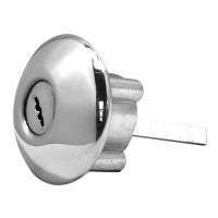 Ingersoll SC1 10 Lever Rim Cylinder Chrome Plated