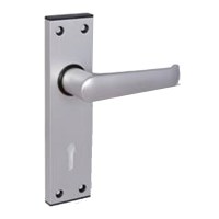 Union 366 Ambassador Door Lever Handle Furniture Mortice Silver