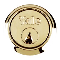 Yale 1109 5 Pin Rim Cylinder Brass