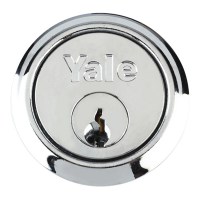 Yale 1109 5 Pin Rim Cylinder Satin Chrome