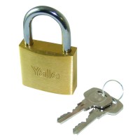 Yale 750 Brass Commercial Padlock 50mm
