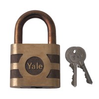 Yale 850 Series 5 Pin Cylinder Padlock 54mm Open Shackle