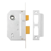 Yale M246 2 Lever Sashlock 64mm Chrome plated