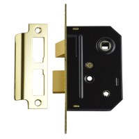 Union 2294 Bathroom Lock 64mm Brass