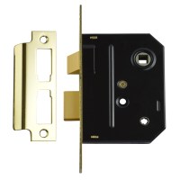 Union 2294 Bathroom Lock 76mm Brass
