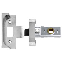 Union 2650 Rebated Tubular Latch 64mm Bright Zinc