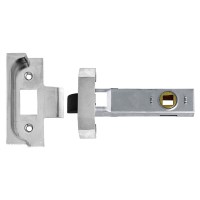 Union 2650 Rebated Tubular Latch 80mm Bright Zinc