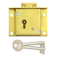 Union 4046 Till and Drawer Lock 64mm Brass