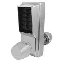 KABA Simplex 1031 Knob Digital Lock with Passage Satin Chrome