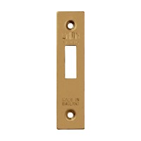 Union 2157 Forend Mortice Lock Plate Brass