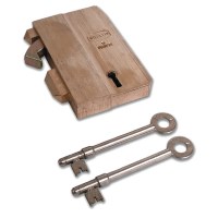 Willenhall G10 5 Lever Gate Lock 68mm Brass