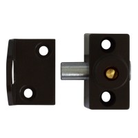 ERA 803-22 Standard Key Sash Window Bolt Brown