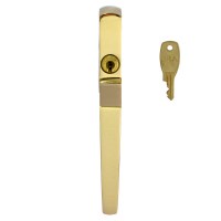 ERA 808-32 Locking Window Handle Brass