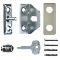 ERA 828-52 Locking Window Catch Satin